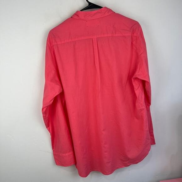 Xirena Beau Rose long sleeve button up blouse size  medium - Picture 6 of 8